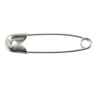 épingles de sûreté 22 mm acier argent 100 pièces