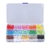 Épingles de sûreté Assortiment de Petits Accessoires de Couture compacts et Brillants pour projets artistiques et Usage Domestique en Acier Inoxydable 32 mm 300 ou 450 pièces (15 Couleurs 300