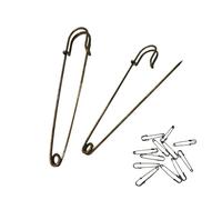 Épingles de Sûreté, Épingle de Sécurité Écossaise, Épingle de Sécurité pour Manteau ou Écharpe, Épingle de Sécurité pour Vêtements, Grande Épingle de Sécurité, (100 mm, Doré Vieux - 25 Unités)