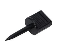 Épingles de Visage de Cible de Tir à l'arc, Clous de Cible de Tir à l'arc Durables 30pcs Allongeant Le Nylon de Bonne Fixation pour la Compétition (Noir)