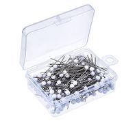 Épingles en Blanc Verre pour Couturière, 250 Pièces