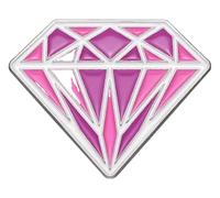 Épingles en émail de la série rose : fleurs, flash, étoiles, tigres, broches dollar, Klein, Métal non précieux