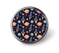 Épingles en émail pour sac à dos - Motif planète spatiale - Jolies épingles pour veste, manteau, chapeau, sacs, drôle et unique - Accessoire de bijoux tendance pour femme et homme