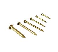 Épingles en laiton, clous, petite tête ronde, réparation, passe-temps, tenture murale(1.2x20mm 80pcs)