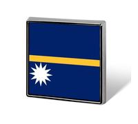 Épingles Et Badges Avec Le Drapeau National De La République De Nauru - Badge Personnalisé Avec Le Drapeau Du Monde Pour Homme Et Femme Pour Une Fête Un Discours Une Réunion Ou Un Cadeau De Couple