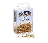 Épingles Lion en laiton laiton N°0,5 pour Patchwork (0,60 x 16 mm. Boîte à suspendre de 25 g