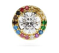 Epingles Matrix, Taille ronde, Multicolore, Placage de ton or OS