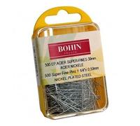 Epingles Super Fines 0.50mm - 30 Mm - Tissus Délicats - Boîte 500