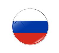 Épingles symboliques, drapeaux nationaux | Broche symbolique en forme de cercle, épingles à drapeau colorées en métal, bijoux de vêtements style ethnique