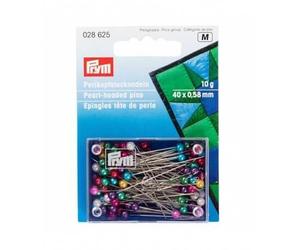 Epingles Tête Couleur Perle 0,58 X 40mm - Prym Multicolore