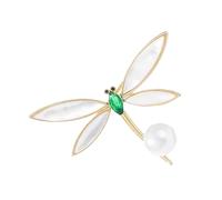 Épinglette à la mode sophistiquée libellules avec des motifs d'huile qui coule - Accessoire contrasté pour les fournitures de fête, les costumes, les broches tendance, taille unique, Comme décrit