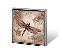 Épinglette carrée en forme d'abeille en forme de libellule pour femme, boutons et épingles, en métal, jolie broche rétro pour sac, chapeau, sac à dos, cravate, costume, accessoire de fête de mariage