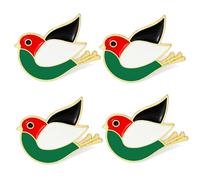 Épinglette de colombe de la Palestine faite à la main en émail pour chapeau, vêtements, sac à dos, symbole d'unité et d'espoir, bijou de soutien de la Palestine, Alliage d'aluminium