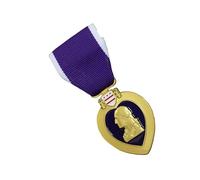 Épinglette de médailles Purpleness Hearts des États-Unis, épinglette décorative pour le respect des Braves, costume, accessoire vestimentaire, revers de médailles Purpleness Hearts