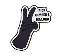 Épinglette élégante en alliage avec citation geste polyvalente, idéale pour les amis et la famille