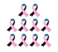 Épinglette élégante en ruban bicolore moderne avec nœud papillon - Pour un usage quotidien - Cadeau idéal pour un bénévole, taille unique, Comme décrit