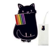 Épinglette en forme de chat, broche arc-en- LGBT mignonne en émail broches bijoux pour sacs et chapeaux Tenues quotidiennes, Siehe Beschreibung, Métal, Voir description