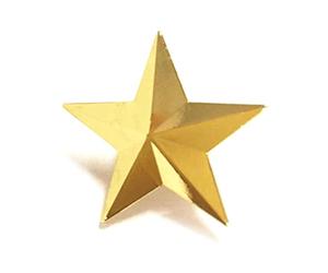 Épinglette étoile à cinq branches, broche étoile en alliage | Broche étoile à géométrie brillante pour filles, coin de col, ornement de à, Cardigan de pull à boucle
