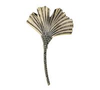 Épinglette légère en forme de feuilles confortable et polyvalente pour fêtes et occasions professionnelles, taille unique, Comme décrit