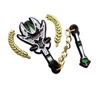 Épinglette mexicaine, épingle à revers pour homme, style mexicain, bouton esthétique cool en émail - de broche tendance avec oreilles de blé pour sacs à dos, chapeau