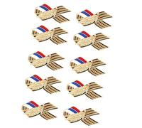 Épinglette patriotique du jour des victoires du drapeau russe, broche en alliage pour événement commémoratif et usage quotidien