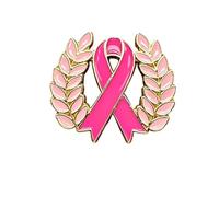 Épinglette Ruban Rose Octobre Rose Broche Émail Doré Modèles Variés Sensibilisation au Cancer du Sein Accessoire Bijoux à Épingle de Sûreté Cadeau Caritatif Manifestation Campagne de Sensibilisation