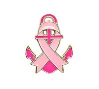 Épinglette Ruban Rose Octobre Rose Broche Émail Doré Modèles Variés Sensibilisation au Cancer du Sein Accessoire Bijoux à Épingle de Sûreté Cadeau Caritatif Manifestation Campagne de Sensibilisation