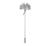 Épinglette Sophistiquée À La Mode En Forme De Feuille De Gingko Avec Des Motifs D'huile Dégoulinante Accessoire Contrasté Pour Fournitures De Fête Costumes Dessins Artistiques