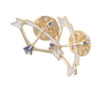 Épinglette Souvenir de Tir à L’arc en Alliage, Lot de 2 Pièces