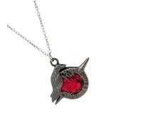 Épinglette tendance et sophistiquée en forme de corbeau avec des motifs d'huile qui coule - Accessoire contrasté pour les fêtes, les costumes, le quotidien, taille unique, Comme décrit, Comme décrit.