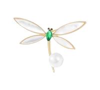 Épinglette tendance et sophistiquée en forme de libellules avec des motifs d'huile qui coule - Accessoire contrasté pour les fêtes, les costumes, les fêtes, taille unique, Comme décrit