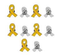 Épinglettes à ruban rose, 10 pièces, épingles revers en d'espoir for la reconnaissance d'organismes de bienfaisance, événements publics Pour Les fêtes