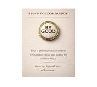 Épinglettes/badges sur le thème de la compassion pour les soins et les émotions pour femmes, One Size, Comme décrit