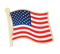Épinglettes de drapeau en alliage pour événements internationaux et échanges culturels, avec des designs robustes, épingle de drapeau à revêtement Vintage