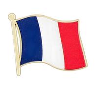 Épinglettes de drapeau en alliage pour événements internationaux et échanges culturels, avec des designs robustes, épingle de drapeau à revêtement Vintage