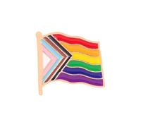 Épinglettes émaillées Pride Heart Arc en ciel Victoria Épinglette Badge Sac Bijoux pour minorités sexuelles Cadeau pour un ami Fashion Design