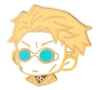 Épinglettes Jujutsu Kaisen - Gojo, Itadori & Co., Klein, Métal non précieux