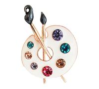 Épinglettes Pour Femmes - Épingle De Broche De Palette De Peintre De Couleur | Broche D'artiste Pour Un Usage Quotidien, Mxariages, Banquets, Événements D'affaires, Fête, Usage Quotidien