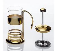EPINOX French Press Cafetière à piston en acier inoxydable 0,35 l - Passe au lave-vaisselle - Design élégant avec cadre en métal