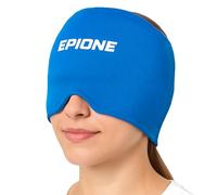 Epione Bouchon de soulagement de la migraine - Boston Tech Epione Pack de gel rafraîchissant à 360° pour maux de tête, migraines et douleurs sinusales, poche de glace réutilisable pour thérapie froide