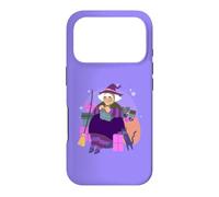 Epiphanie Noël Sorcière Befana Black Cat Gothmas Creepmas Coque pour iPhone 17 Pro
