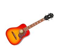 Epiphone Hummingbird Ukulele Outfit Ténor Faded Cherry Burst + housse