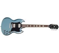 Epiphone SG Standard Pelham Blue - Modèle à Double Pan Coupé