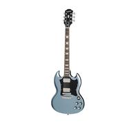 Epiphone SG Standard Pelham Blue - Modèle à Double Pan Coupé