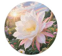 Epiphyllum, Puzzle Rond pour Adultes, 1000 Pièces Et, Bonne Alternative Au Numérique 1000pcs (67.5x67.5cm)
