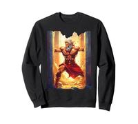 Epique Comic Style Christian Faith Bible Graphic - Samson Sweatshirt