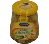 Epis de maïs Nowka Quantité de remplissage 330g Poids égoutté 190g Taille du récipient 370ml