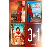 Episches 3in1-Bundle der Bestsellerautorin Iny Lorentz. 3 große historische Romane in einem Band Die steinerne Schlange, Die Saga von Vinland & Das Mädchen von Agunt - Iny Lorentz - Knaur eBook - eboo