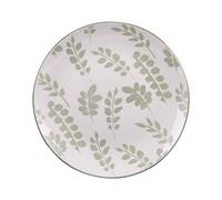 EPISIA Assiette dessert en porcelaine D19 Sauge TABLE PASSION SC