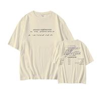 Episode 1: Zero Frontier T-Shirt 2026 Support Tee-Shirt Imprimé en Coton Chemise Unisexe(Beige,3XL)